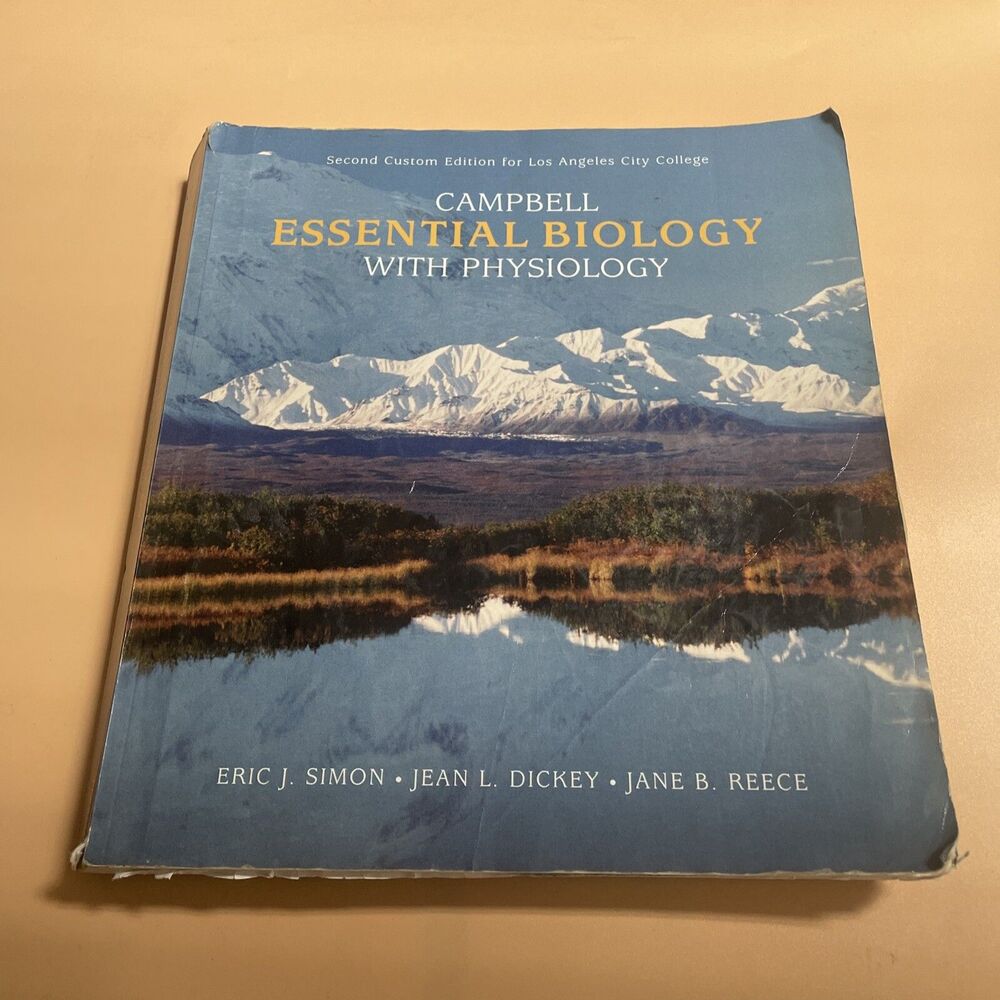 Campbell Essential Biology with Physiology Paperback Pearson Second Edition